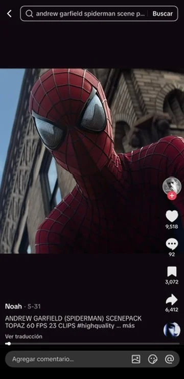 Clip corto publicado en TikTok