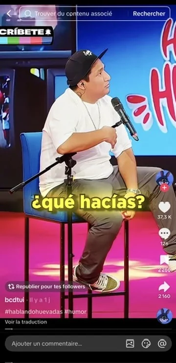 Clip de creador con alto engagement